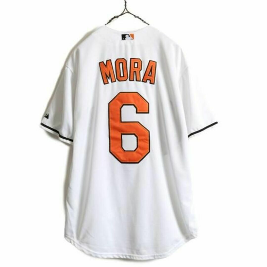 MLB Majestic ボルチモア オリオールズ ベースボール シャツ M MLB Majestic ボルチモア オリオールズ ベースボール シャツ M