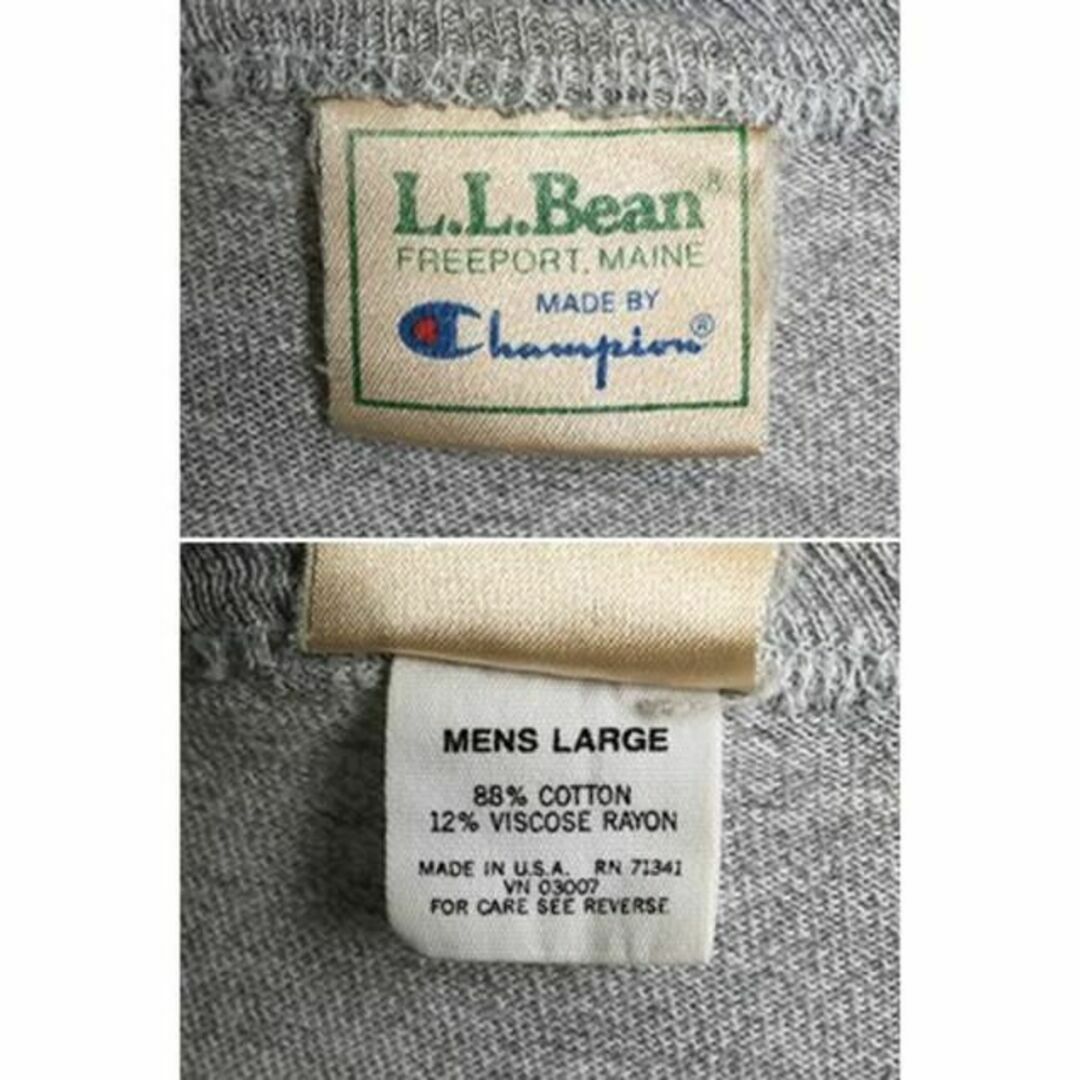 Champion - 80s USA製 チャンピオン エルエルビーン 88 12 T Champion - 80s USA製 チャンピオン エルエルビーン 88 12 T
