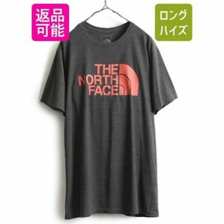 ザノースフェイス(THE NORTH FACE)のノースフェイス プリント 半袖 Tシャツ アウトドア プリントTシャツ グレー(Tシャツ/カットソー(半袖/袖なし))