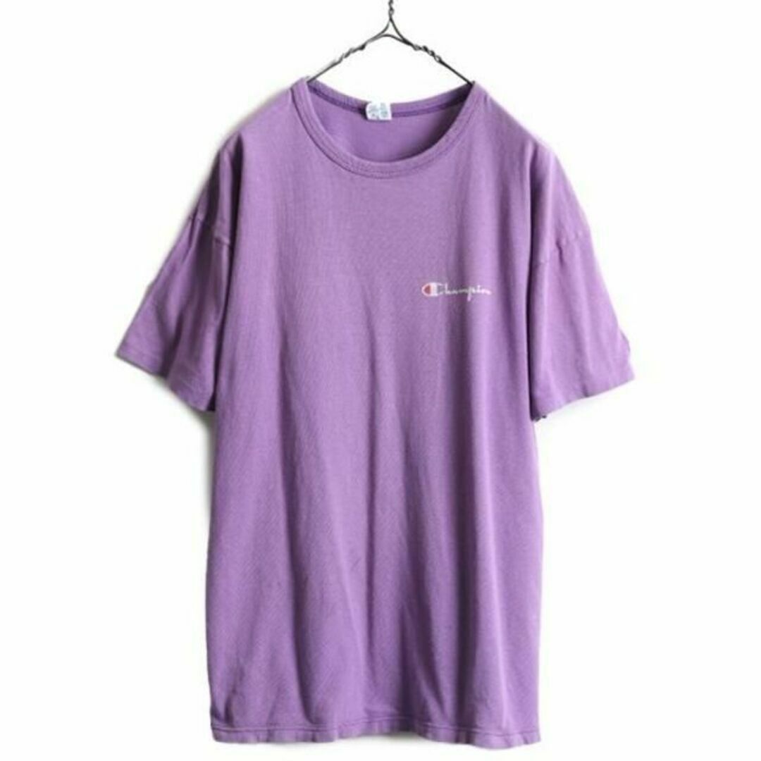 Champion(チャンピオン)の80s USA製 チャンピオン 100% コットン ロゴ プリント 半袖Tシャツ メンズのトップス(Tシャツ/カットソー(半袖/袖なし))の商品写真