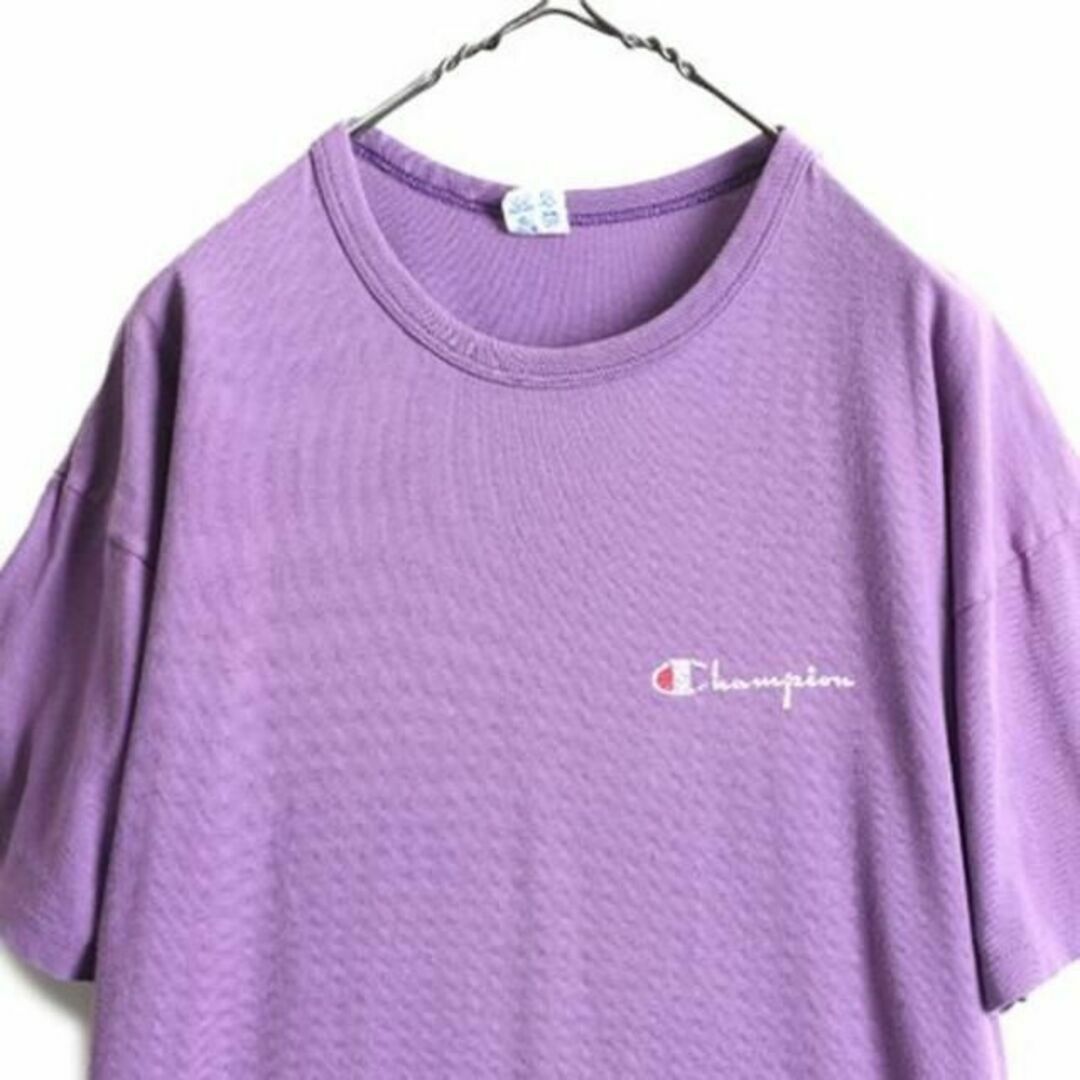 Champion(チャンピオン)の80s USA製 チャンピオン 100% コットン ロゴ プリント 半袖Tシャツ メンズのトップス(Tシャツ/カットソー(半袖/袖なし))の商品写真