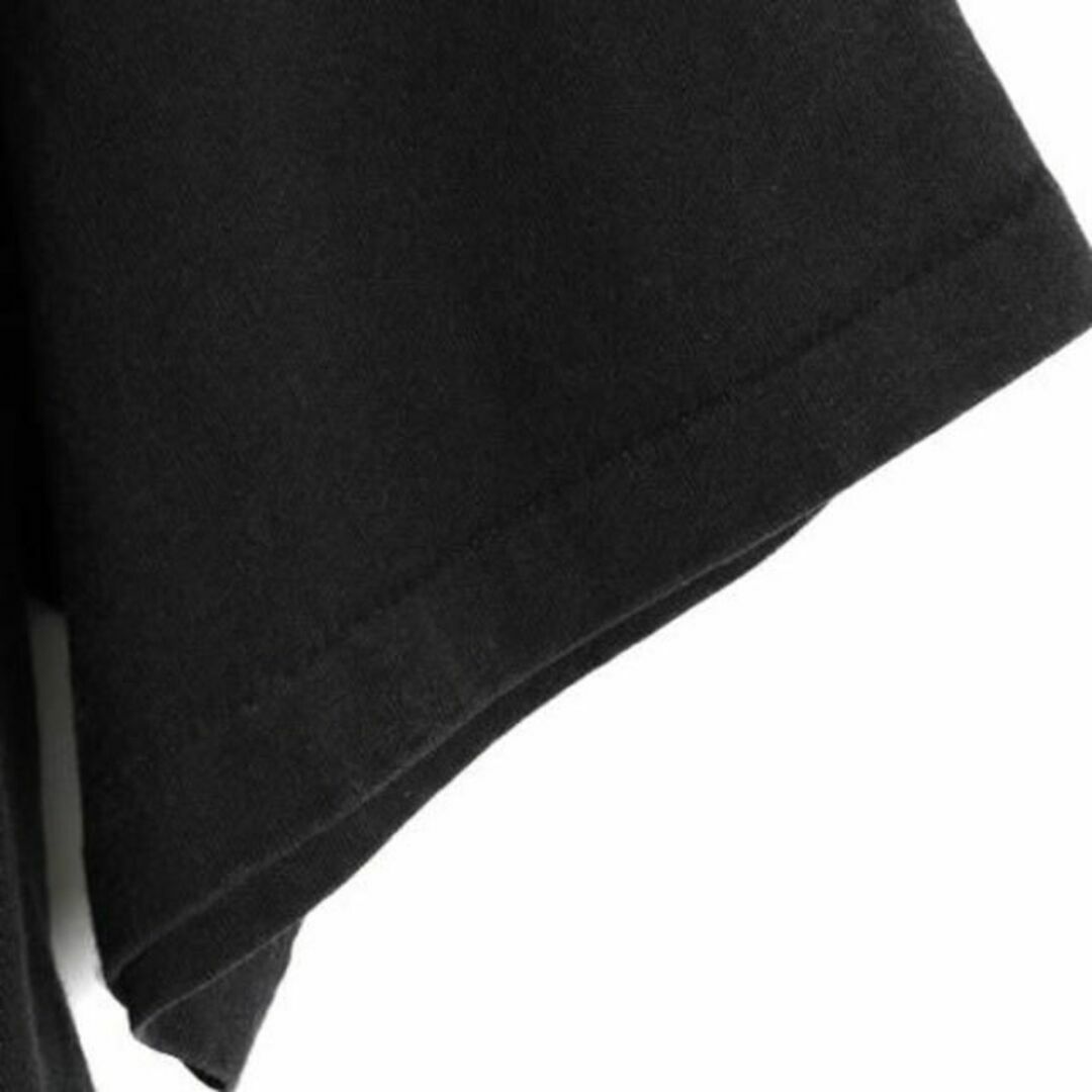90s USA製 アート イラスト プリント Tシャツ XL 黒 ヘビーウェイト