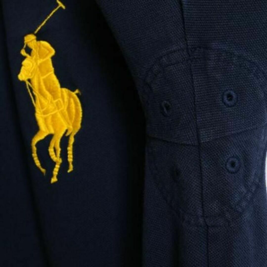 Ralph Lauren(ラルフローレン)のビッグポニー ポロ ラルフローレン 鹿の子 半袖 ポロシャツ M ラグビーシャツ メンズのトップス(ポロシャツ)の商品写真