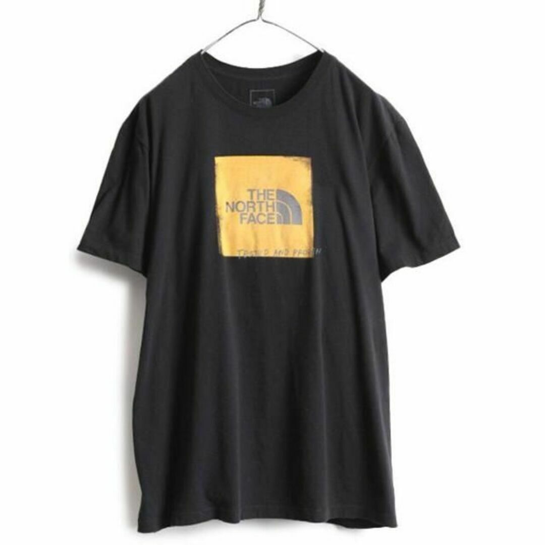 THE NORTH FACE(ザノースフェイス)のノースフェイス ビッグロゴ プリント 半袖Tシャツ アウトドア  XL ブラック メンズのトップス(Tシャツ/カットソー(半袖/袖なし))の商品写真