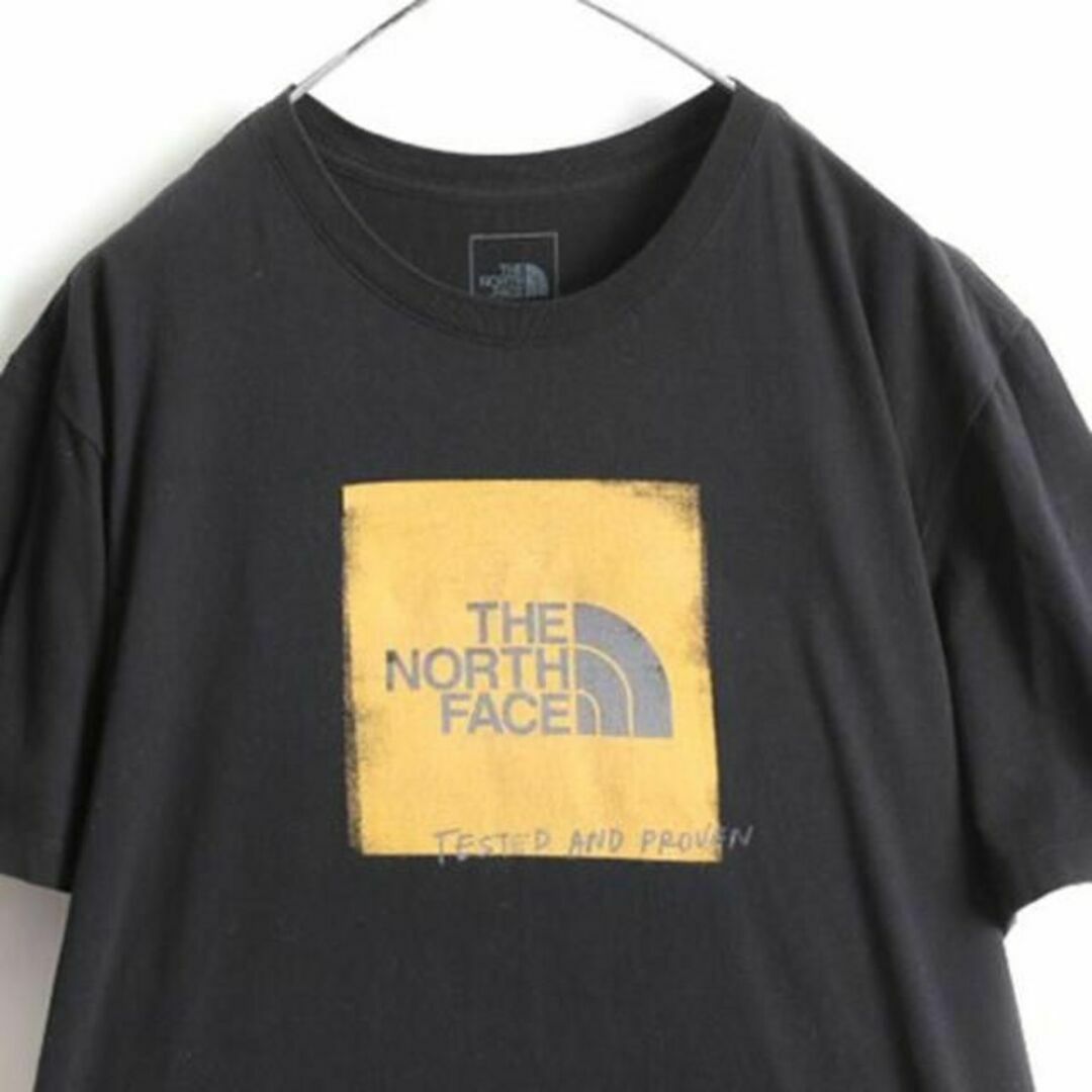 THE NORTH FACE(ザノースフェイス)のノースフェイス ビッグロゴ プリント 半袖Tシャツ アウトドア  XL ブラック メンズのトップス(Tシャツ/カットソー(半袖/袖なし))の商品写真