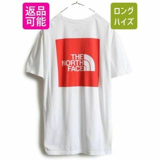 ザノースフェイス(THE NORTH FACE)のノースフェイス 両面 染込み プリント 半袖Tシャツ アウトドア L 白 メンズ(Tシャツ/カットソー(半袖/袖なし))