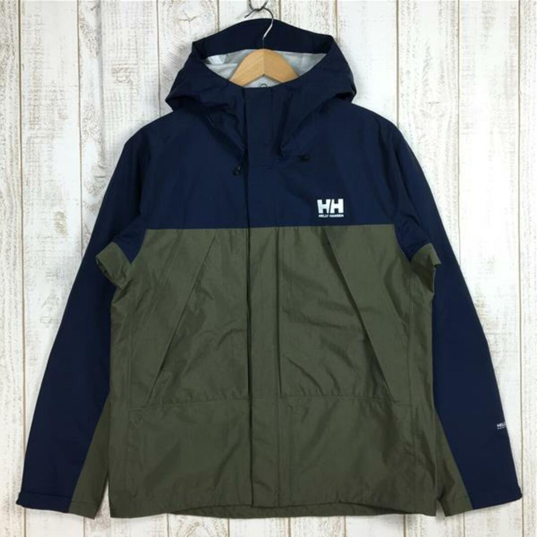 HELLY HANSEN(ヘリーハンセン)のMENs L  ヘリーハンセン スカンザ ライト ジャケット Scandza Light Jacket マルチパーパス レインシェル ハードシェル フーディ HELLY HANSEN HOE11903 ネイビー系 メンズのメンズ その他(その他)の商品写真