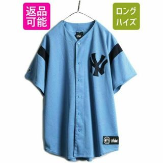 MLB オフィシャル Majestic ヤンキース ベースボール シャツ XL(ウェア)