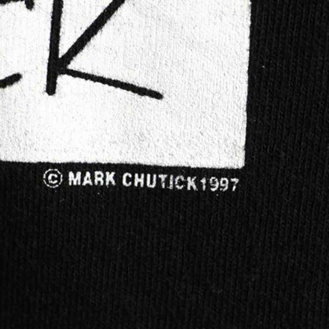 90s ジョーク メッセージ プリント Tシャツ XL 黒 イラスト 当時物トップス