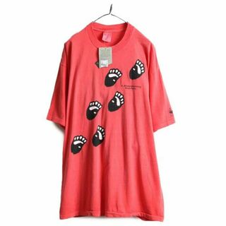 未使用 90s USA製 WWF パンダ アニマル プリント Tシャツ 2XLの通販 by