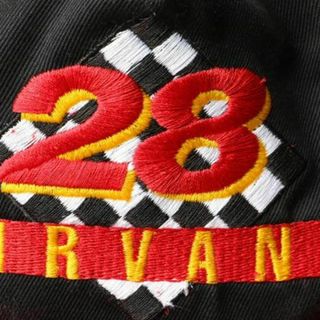 90s ERNIE IRVAN ベースボール キャップ 企業物 ナスカー 黒 赤の通販 ...