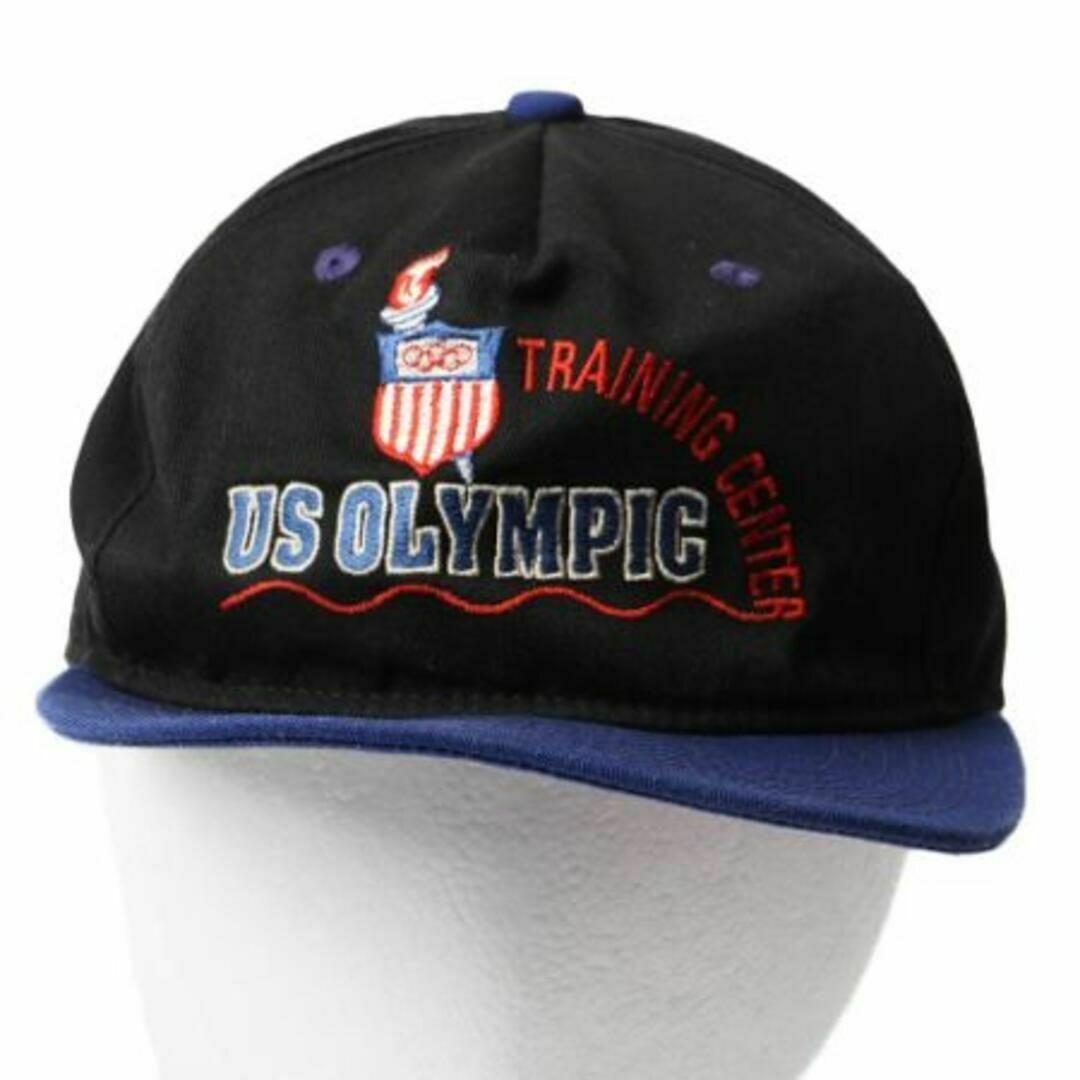 90s USA製 US オリンピック 限定 ベースボール キャップ 帽子 当時物