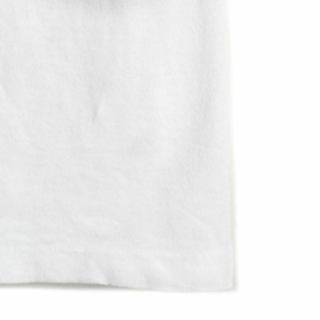 90s メッセージ 発泡 プリント 半袖 Tシャツ XL ジョーク 白 オールド