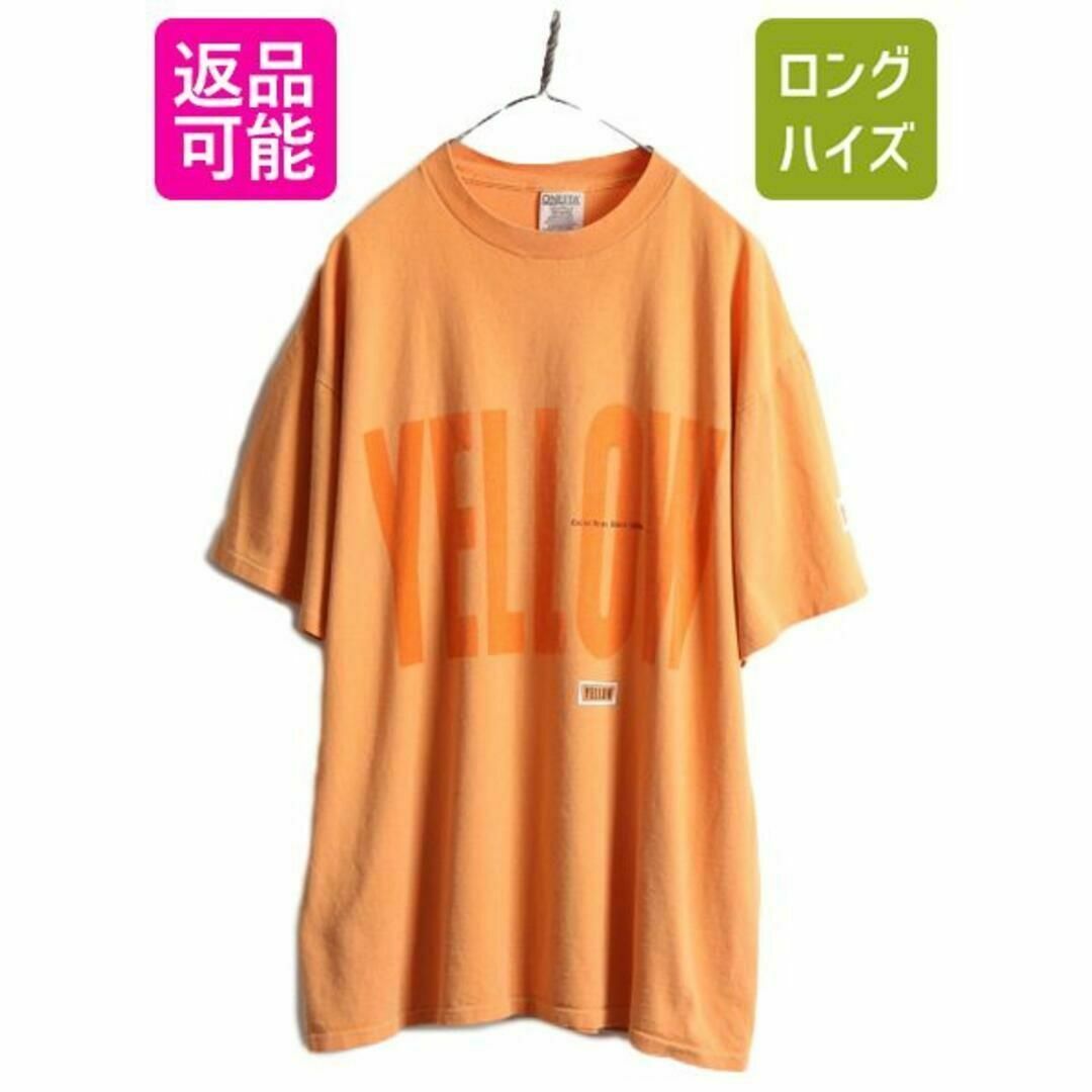 90s ジョーク アート プリント 半袖 Tシャツ XL オールド メッセージTシャツ/カットソー(半袖/袖なし)