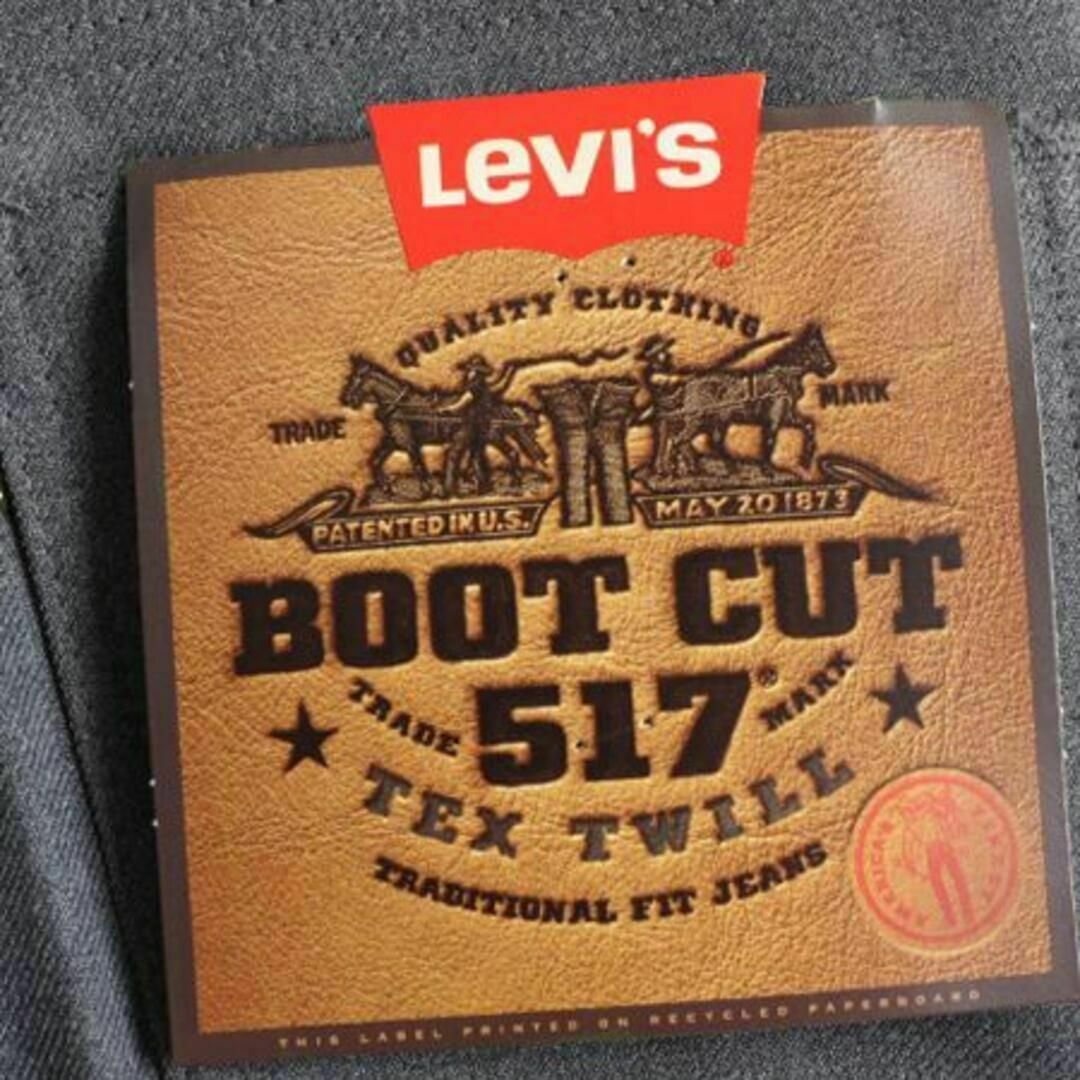 Levi's(リーバイス)の未使用 90s リーバイス 517 ポリ フレア パンツ 31 34 スタプレ メンズのパンツ(スラックス)の商品写真