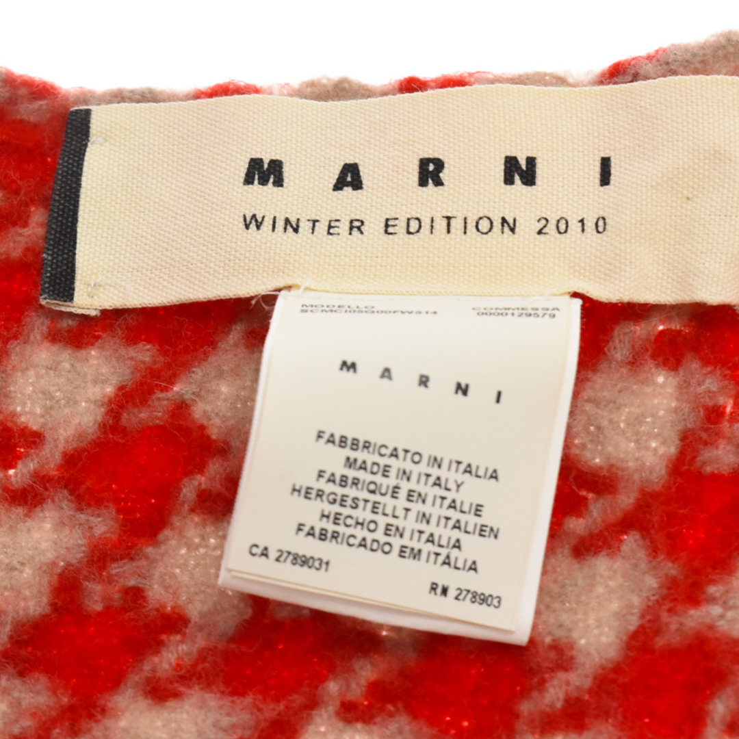 MARNI マルニ 千鳥総柄マフラー