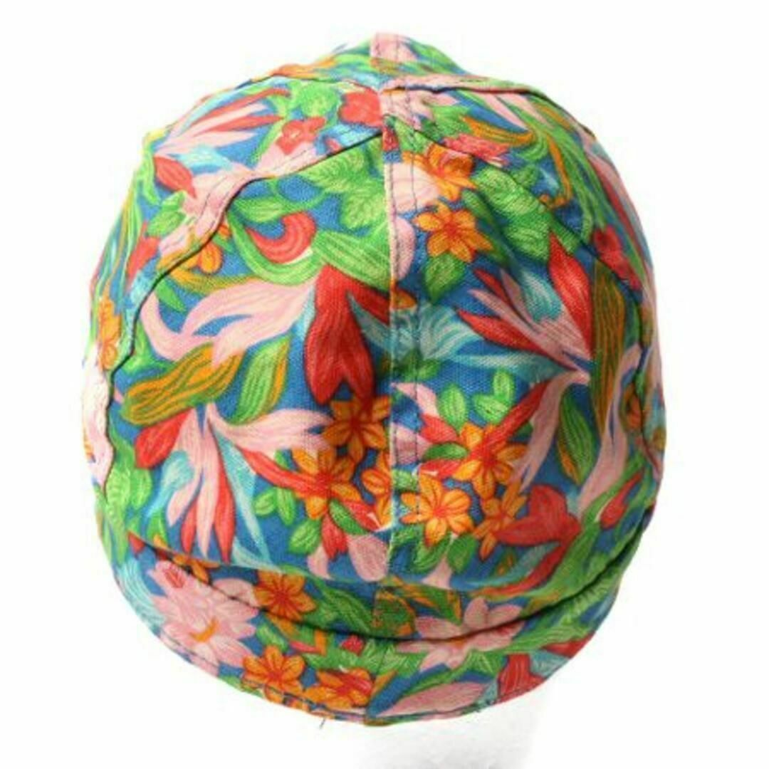 70s USA製 総柄 KROMER ワーク キャップ 帽子 ビンテージ 花柄 メンズの帽子(キャップ)の商品写真