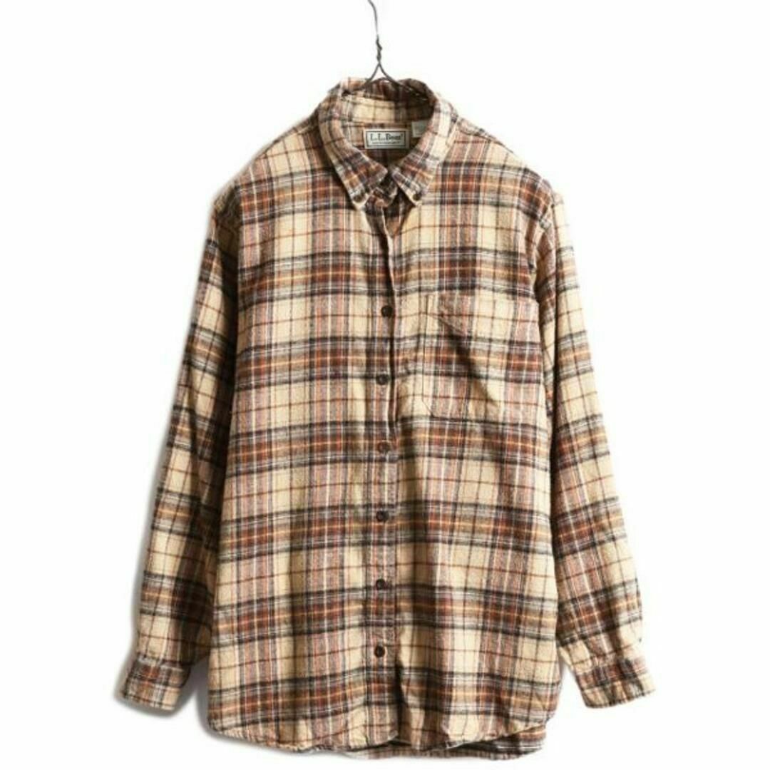 驚きの価格が実現! 80s - L.L.Bean USA製 ボタンダウン チェック エルエルビーン 女性用