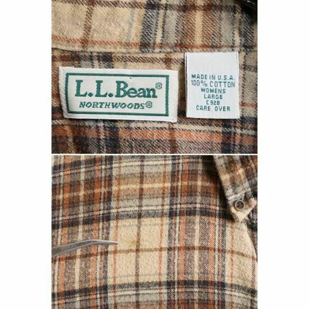 L.L.Bean - 80s USA製 エルエルビーン チェック ボタンダウン L.L.Bean - 80s USA製 エルエルビーン チェック ボタンダウン