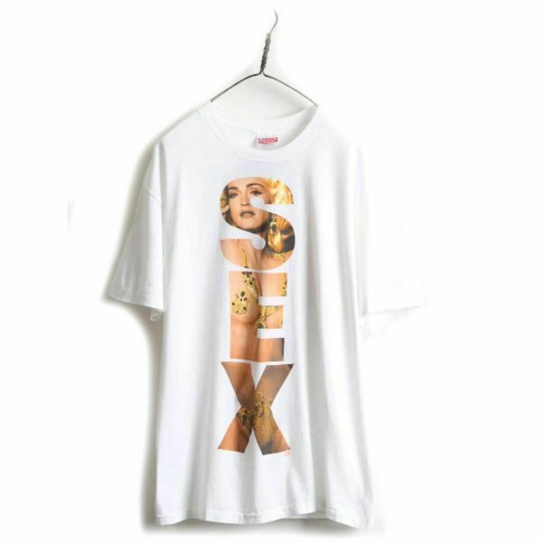 マドンナ　Madonna ロックTシャツ　白　ホワイト　サイズM