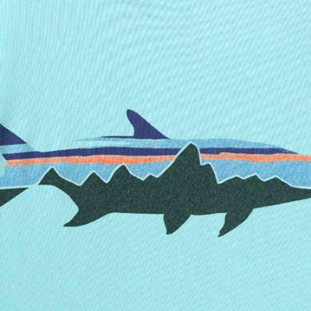 patagonia(パタゴニア)のUSA製 パタゴニア プリントTシャツ アウトドア アート イラスト フィッシュ メンズのトップス(Tシャツ/カットソー(半袖/袖なし))の商品写真