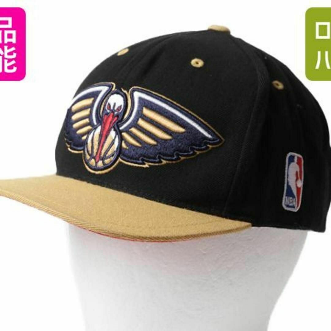 新品 ミッチェルアンドネス x ペリカンズ ベースボール キャップ 帽子 NBA