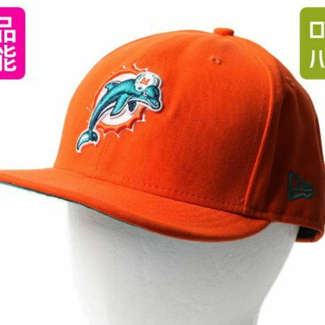 未使用 ニューエラ ドルフィンズ ベースボール キャップ 新品 帽子 NFL