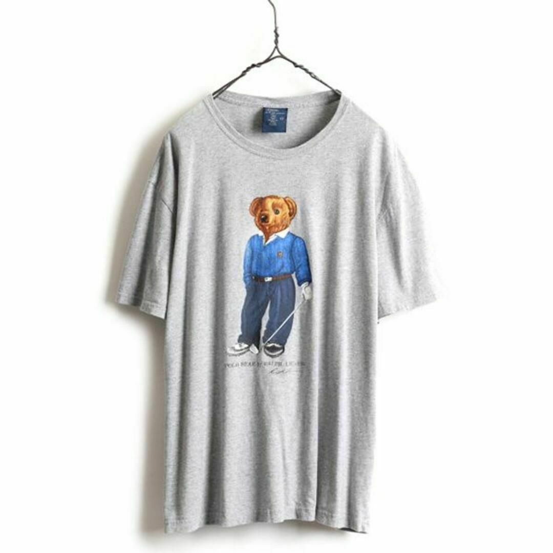 Ralph Lauren - 00s ポロゴルフ ラルフローレン ポロベア プリント T ...