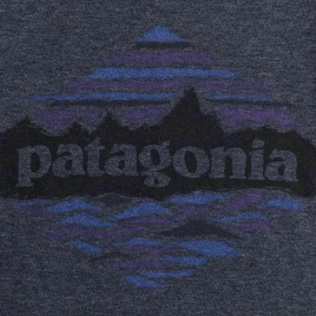 patagonia(パタゴニア)のパタゴニア プリント Tシャツ XS 濃灰 アウトドア イラスト グラフィック メンズのトップス(Tシャツ/カットソー(半袖/袖なし))の商品写真