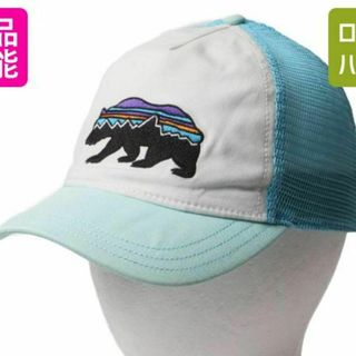 Patagoniaメッシュキャップ 水色