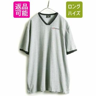 ラルフローレン(Ralph Lauren)の90s ポロ ラルフローレン フットボール タイプ 半袖 リンガー Tシャツ L(Tシャツ/カットソー(半袖/袖なし))