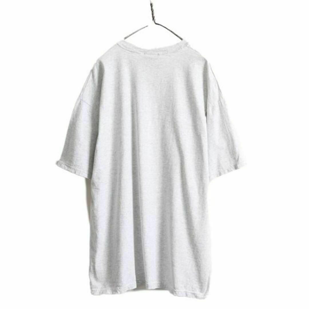 90s ウッドペッカー プリント 半袖 Tシャツ XXL キャラクター 灰 7