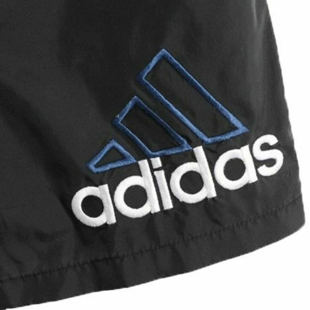 adidas(アディダス)の90s アディダス ナイロン ショートパンツ M ショーツ ライナー付き 黒 メンズのパンツ(ショートパンツ)の商品写真