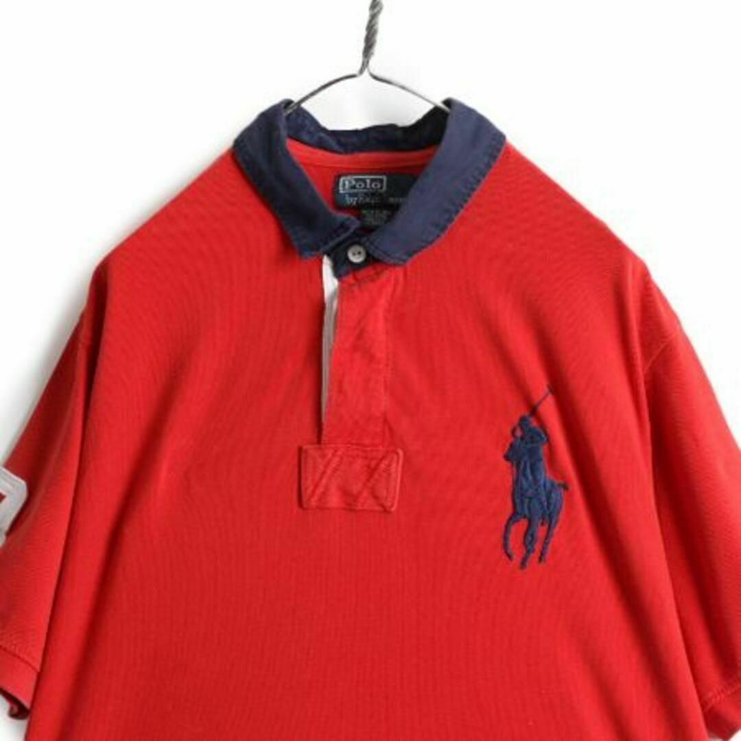 Ralph Lauren(ラルフローレン)のビッグポニー ポロ ラルフローレン 鹿の子 半袖ポロシャツ XL ラグビーシャツ メンズのトップス(ポロシャツ)の商品写真