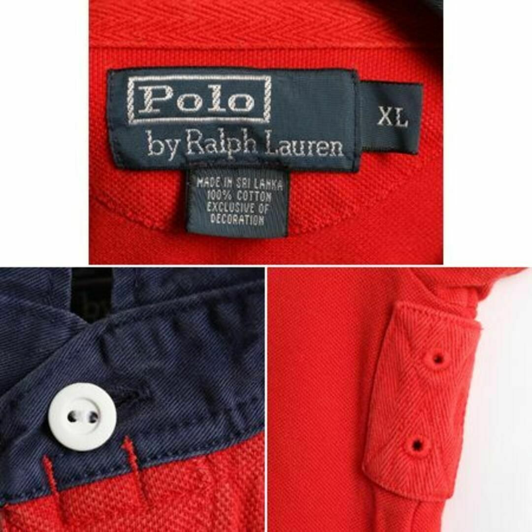 Ralph Lauren(ラルフローレン)のビッグポニー ポロ ラルフローレン 鹿の子 半袖ポロシャツ XL ラグビーシャツ メンズのトップス(ポロシャツ)の商品写真