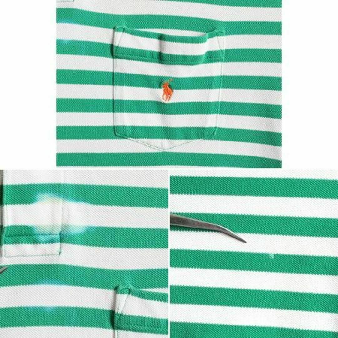 Ralph Lauren - 90s ポロ ラルフローレン ボーダー 鹿の子 Ralph Lauren - 90s ポロ ラルフローレン ボーダー 鹿の子