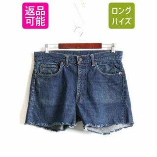 リーバイス(Levi's)の60s リーバイス 505 BIG E カットオフ インディゴ デニム ショーツ(デニム/ジーンズ)