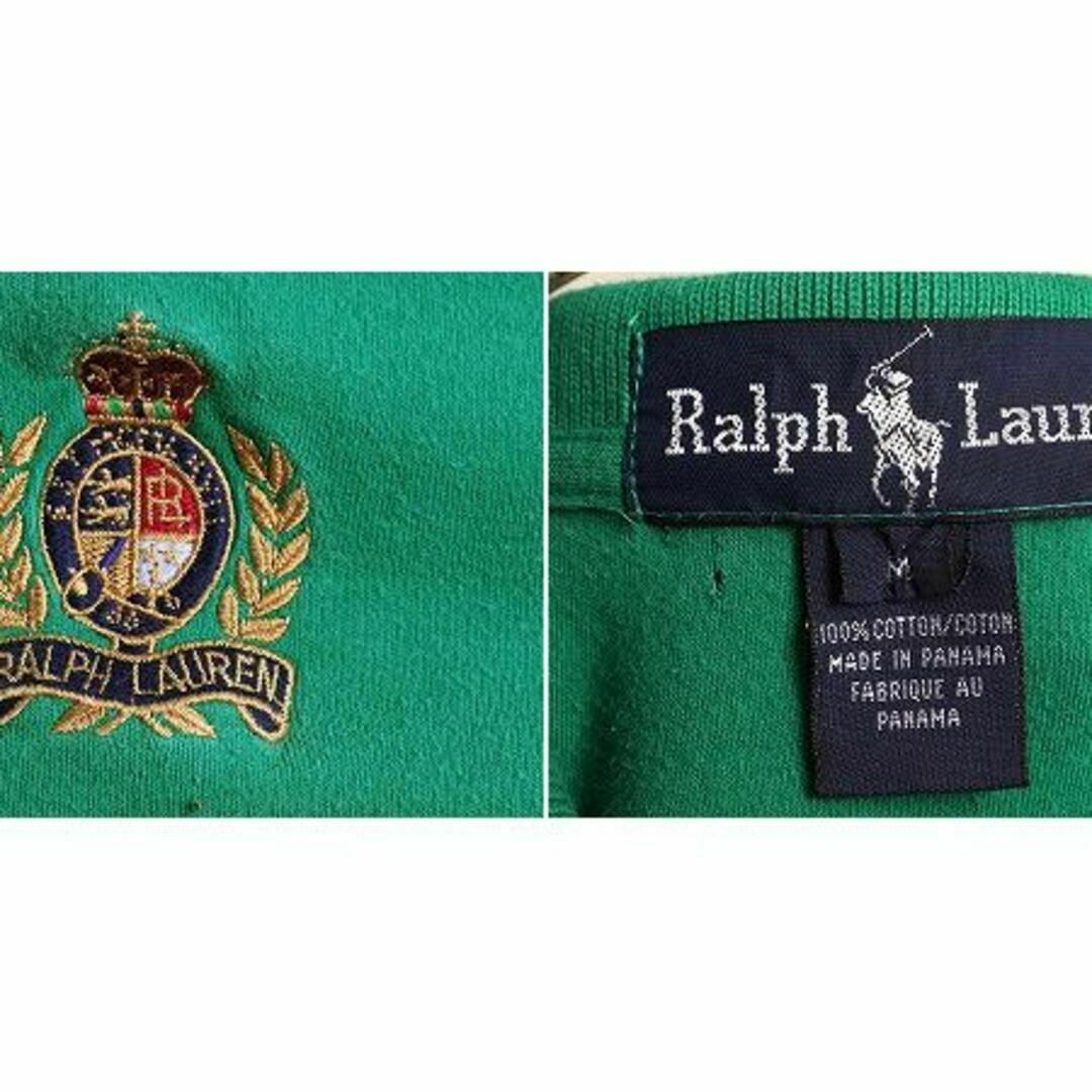 Ralph Lauren(ラルフローレン)のクッキー クレスト 90s ポロ ラルフローレン 半袖 ポロシャツ M スムース メンズのトップス(ポロシャツ)の商品写真