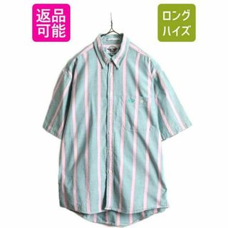 リーバイス(Levi's)の90s ドッカーズ オックスフォード ストライプ 半袖 ボタンダウン シャツ M(シャツ)