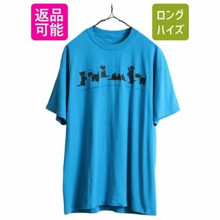 90s USA製 OneSickPuppy ドッグ　エロ Tシャツ　L　アート