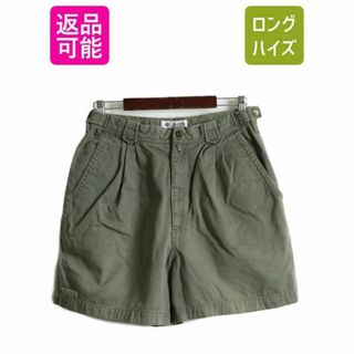 90s コロンビア 3タック ショートパンツ M ショーツ アウトドア オリーブ(ショートパンツ)