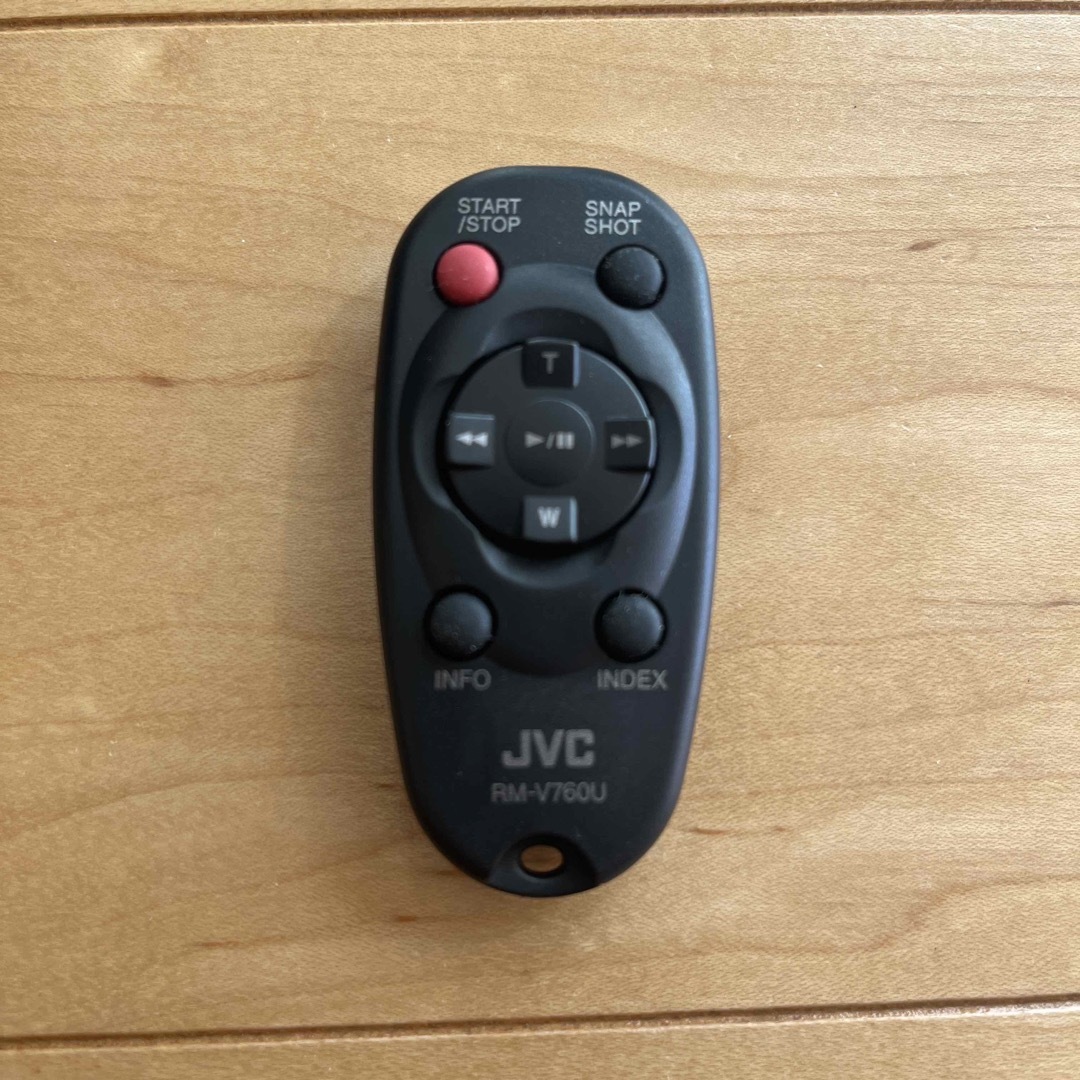 Victor(ビクター)のJVC ビデオカメラ GZ-HM570(B) リモコン単品 スマホ/家電/カメラのカメラ(ビデオカメラ)の商品写真