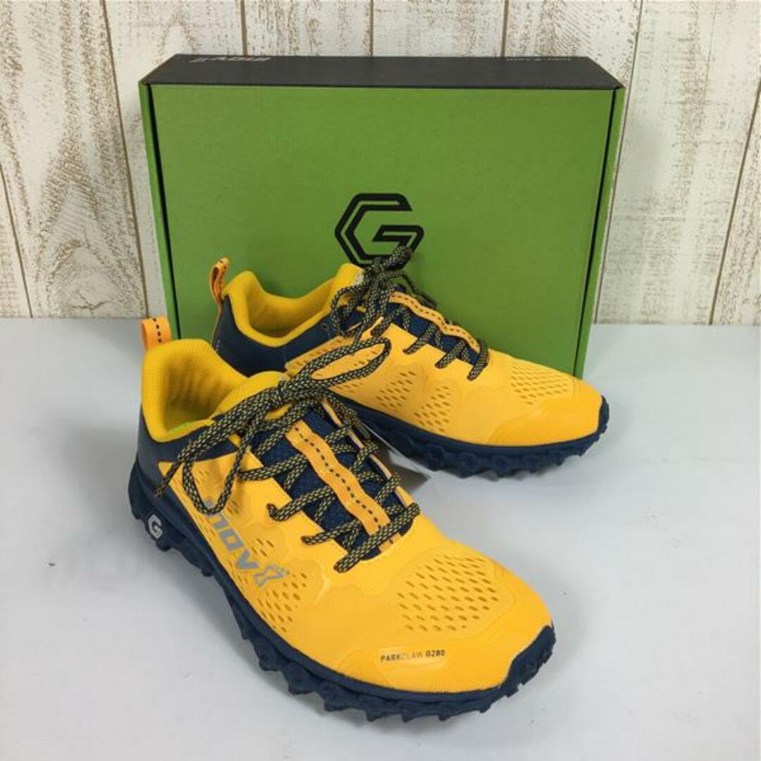 サイズMENs 27.5cm  イノヴェイト パーククロウ G 280 PARKCLAW G 280 トレイルランニングシューズ INOV8 NR2TGG42NN NCT Nectar / Navy オレンジ系