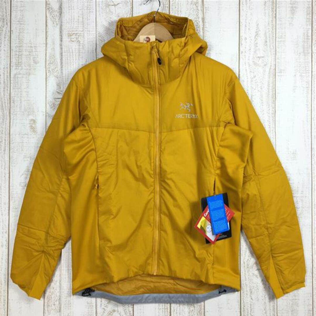 MENs S  アークテリクス アトム LT フーディ Atom LT Hoody コアロフト インサレーション ジャケット 入手困難 ARCTERYX 24477/L07126900 Nucleus イエロー系ヘムの構造