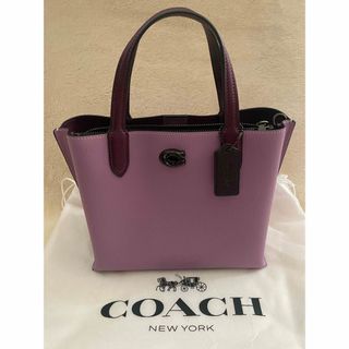 コーチ(COACH)のCOACH WILLOW トート 24 カラーブロック(ショルダーバッグ)