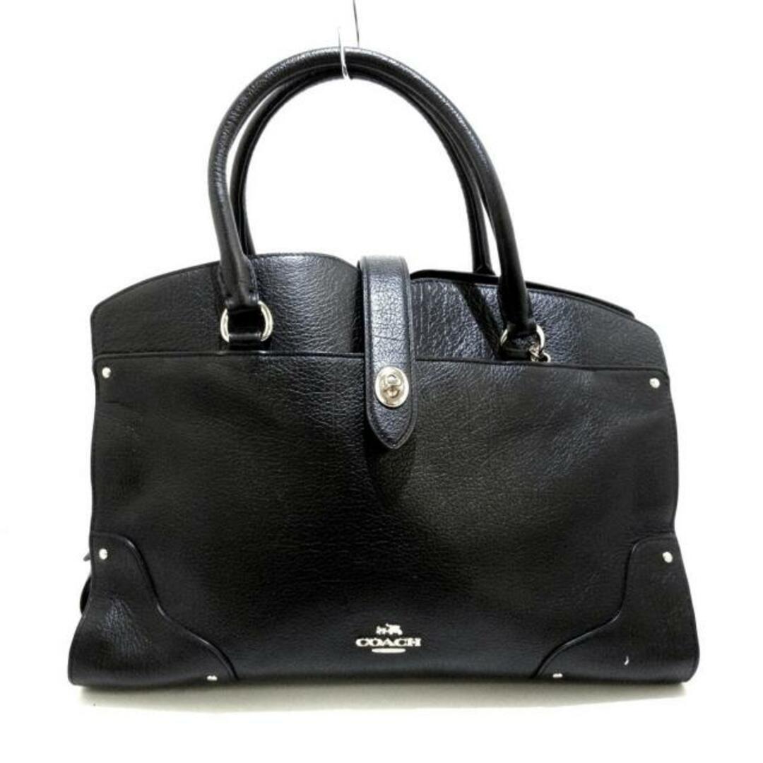 COACH - コーチ ハンドバッグ 37167 黒 レザーの通販 by ブランディア