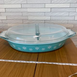 パイレックス(Pyrex)のパイレックス　キャセロール　スノーフレーク(食器)