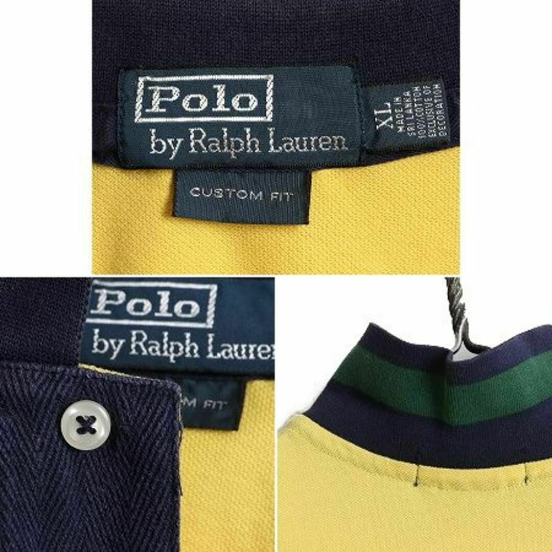 Ralph Lauren(ラルフローレン)のビッグポニー ポロ ラルフローレン 鹿の子 ポロシャツ XL ラガー ラグビー メンズのトップス(ポロシャツ)の商品写真