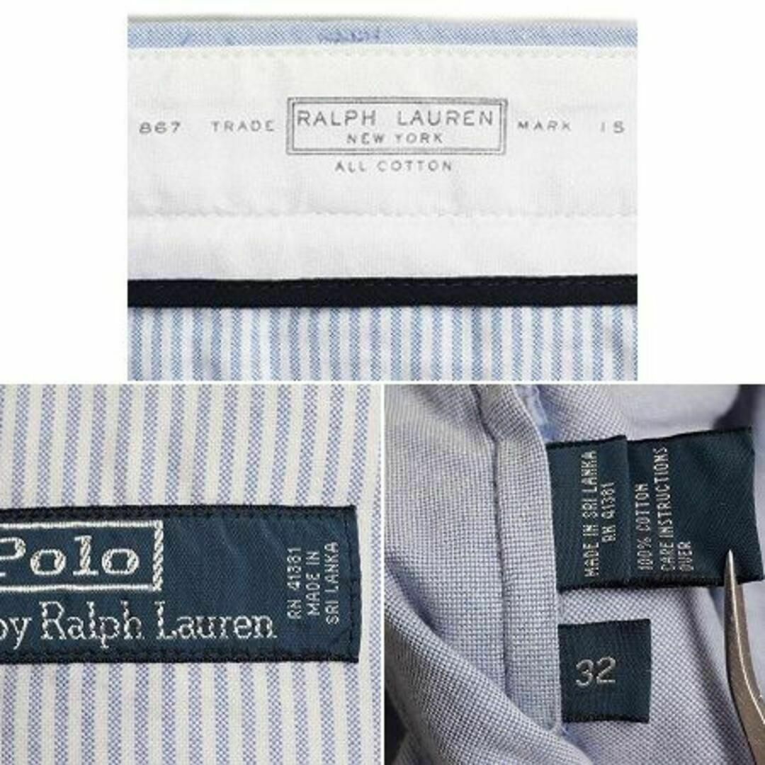 Ralph Lauren(ラルフローレン)の90s ポロ ラルフローレン オックスフォード ショートパンツ 32 ショーツ メンズのパンツ(ショートパンツ)の商品写真