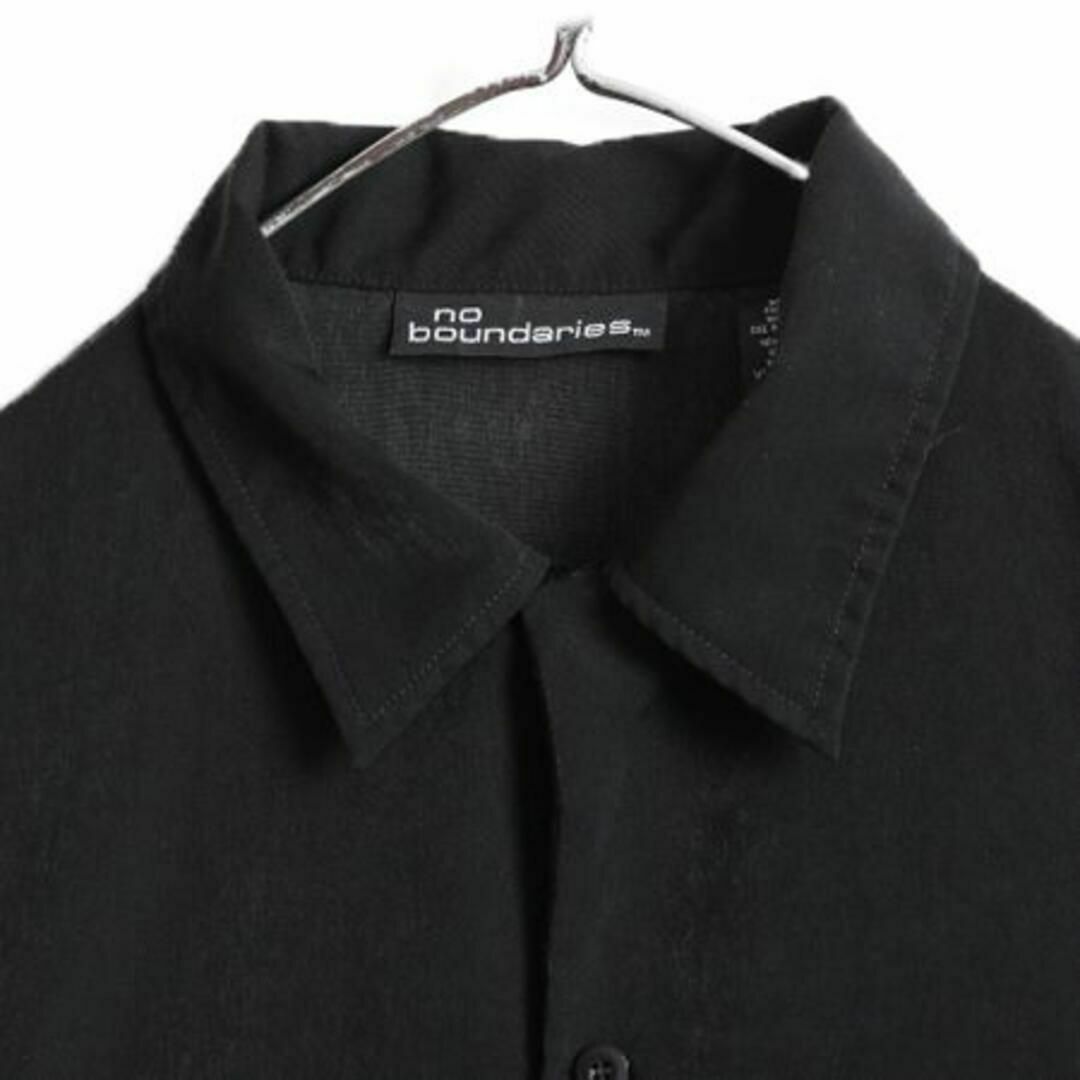 ドラゴン ループ留め オープンカラー 半袖 チカーノ シャツ L 黒 ボックス メンズのトップス(シャツ)の商品写真